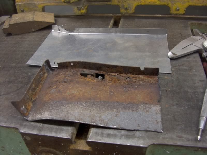 Lower Fender Patch Panel fitment and welding